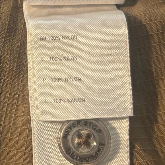 The North Face Dark Brown Water Resistant Hiking Trail Skort Size 10 EUC - Picture 5 of 11